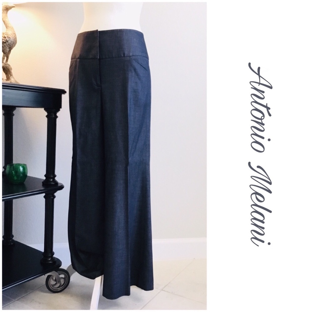 Antonio Melani wide leg dress pant size 6